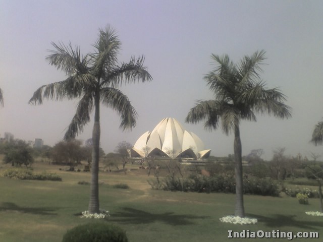Stunning Lotus Temple Delhi