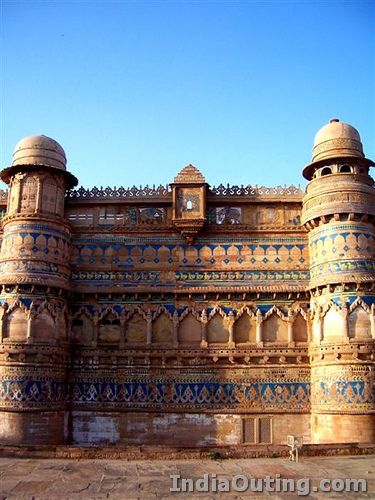 Gwalior Fortr-Man Mandir Palace